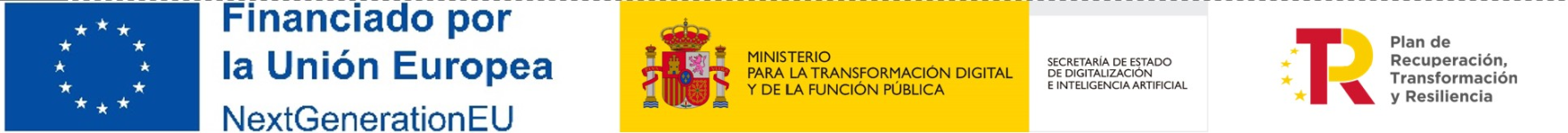 CONVOCATORIA ESPACIO DATOS SECTORIALES