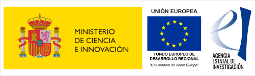 Logotipo Ministerio de Ciencia e Innovación - Unión Europea FEDER - Agencia Estatal de Investigación